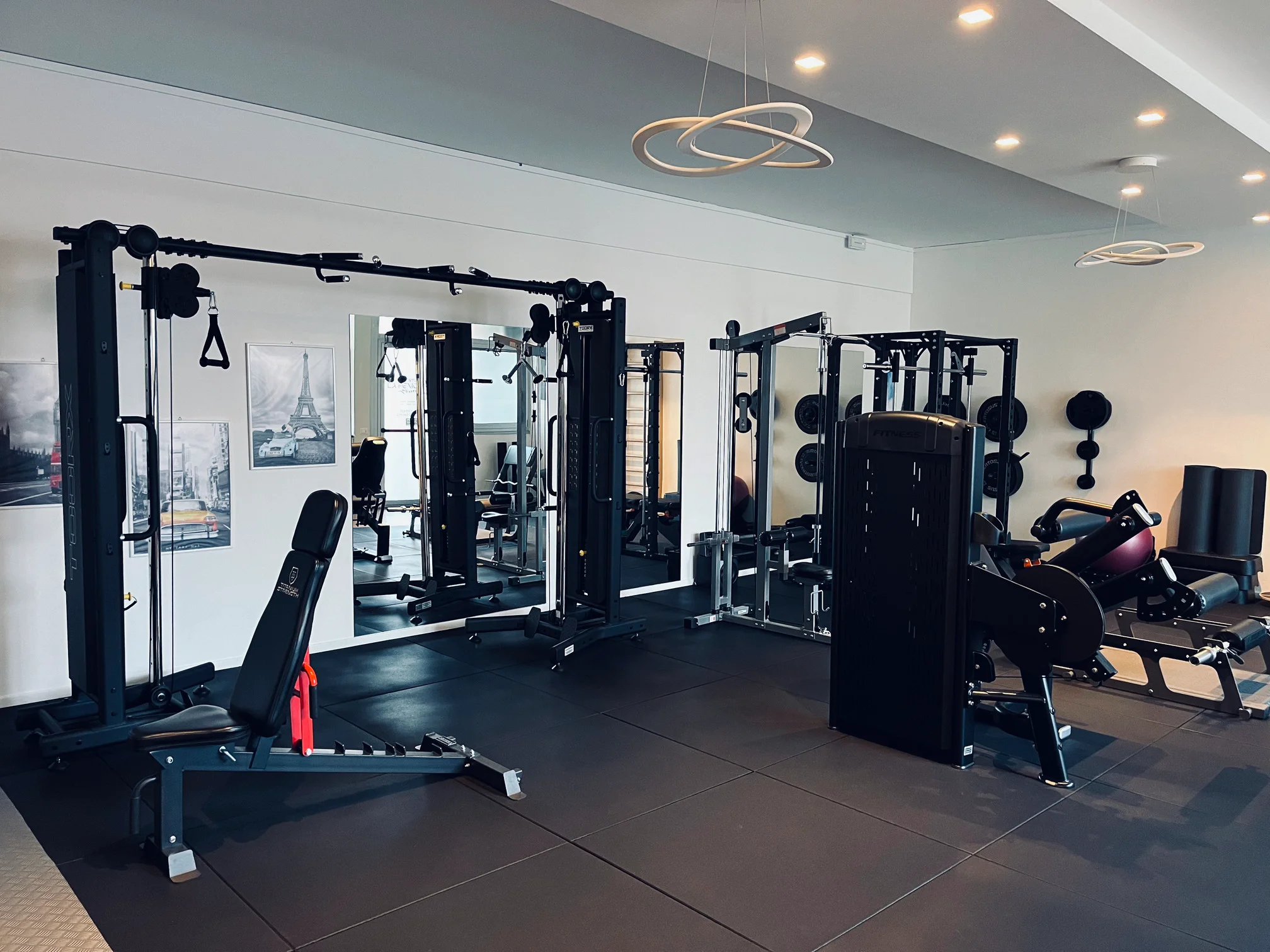 Dott. Taddeo Proto personal trainer nel suo studio attrezzato a Udine