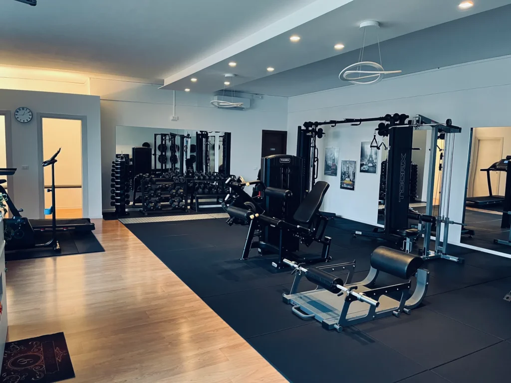 Panoramica della palestra e studio osteopatico in Via Santa Giustina 4 a Udine